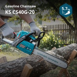 Бензинов верижен трион Könner & Söhnen KS CS40G-20 Бензинов верижен трион Könner & Söhnen KS CS40G-20