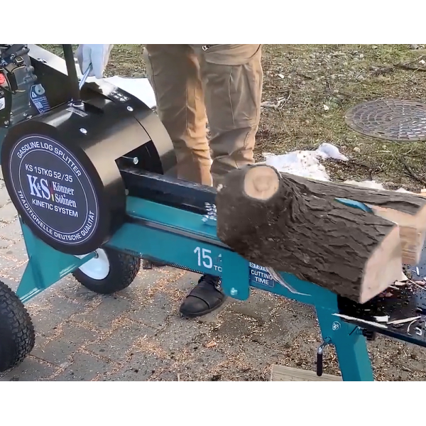 Бензинова кинетична цепачка за дърва Könner & Söhnen KS 15TKG 52/35 – 15 т Бензинова кинетична цепачка за дърва Könner & Söhnen KS 15TKG 52/35 – 15 т