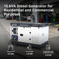 Дизелов генератор Könner & Söhnen KS 16-1E Дизелов генератор Könner & Söhnen KS 16-1E