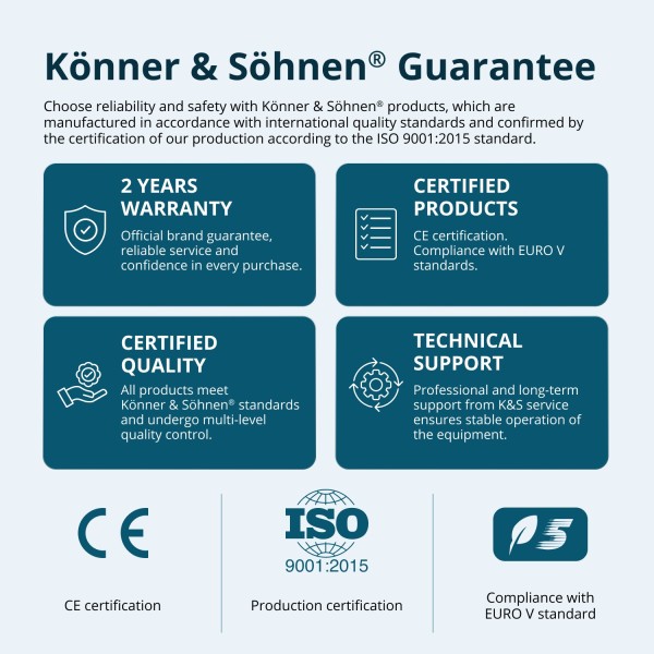Дизелов генератор Könner & Söhnen KS 16-1E Дизелов генератор Könner & Söhnen KS 16-1E