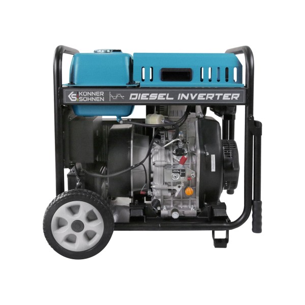 Дизелов инверторен генератор Könner & Söhnen KS 6100iDE ATSR – 5,5/5 kW Дизелов инверторен генератор Könner & Söhnen KS 6100iDE ATSR – 5,5/5 kW