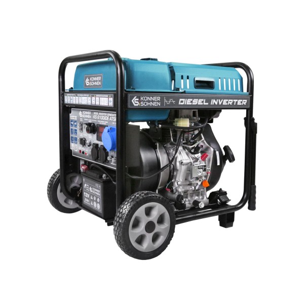 Дизелов инверторен генератор Könner & Söhnen KS 6100iDE ATSR – 5,5/5 kW Дизелов инверторен генератор Könner & Söhnen KS 6100iDE ATSR – 5,5/5 kW
