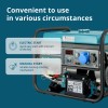 Генератор на газ и бензин Könner & Söhnen KS 10000E G – 7,5 kW