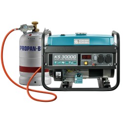 Генератор на газ и бензин Könner & Söhnen KS 3000G – 2,6 kW Генератор на газ и бензин Könner & Söhnen KS 3000G – 2,6 kW