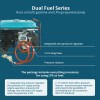 Генератор на газ и бензин Könner & Söhnen KS 7000E G – 5,0 kW