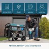 Генератор на газ и бензин Könner & Söhnen KS 7000E G – 5,0 kW