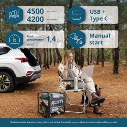 Инверторен генератор Könner & Söhnen KS 4500i – 4,2 kW