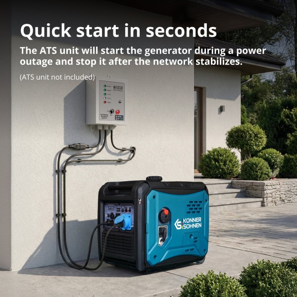 Инверторен генератор Könner & Söhnen KS 6000iE S – 5,0 kW Инверторен генератор Könner & Söhnen KS 6000iE S – 5,0 kW