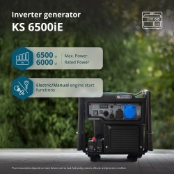 Инверторен генератор Könner & Söhnen KS 6500iE – 6,0 kW