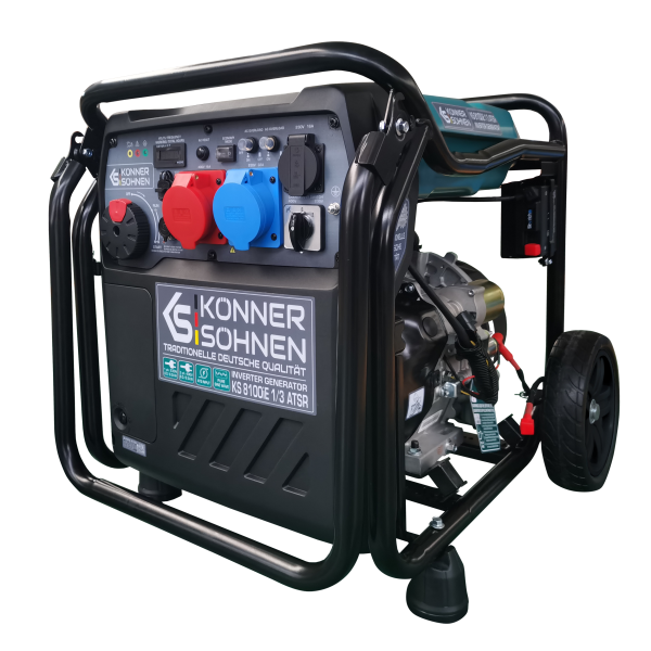 Инверторен генератор Könner & Söhnen KS 8100iE 1/3 ATSR Инверторен генератор Könner & Söhnen KS 8100iE 1/3 ATSR