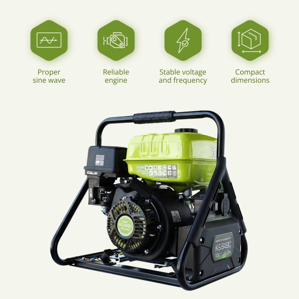 Инверторен генератор K&S BASIC KSB 31i – 2,8 kW