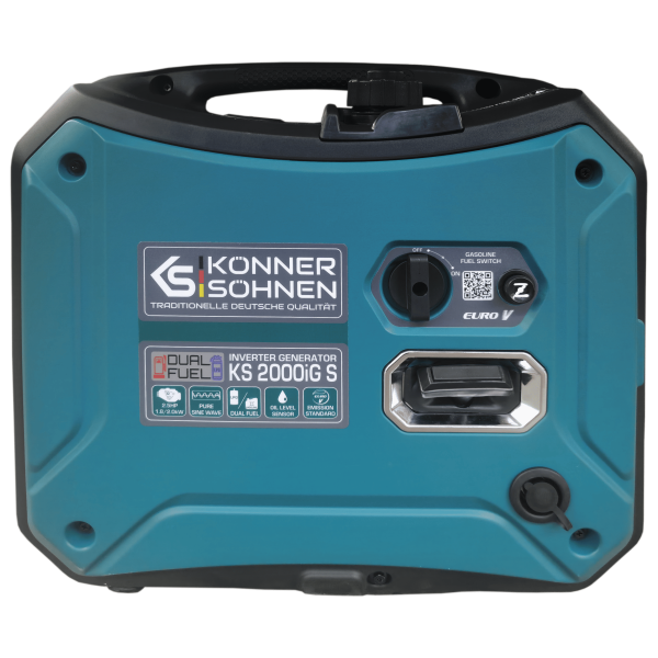 Инверторен генератор на газ и бензин Könner & Söhnen KS 2000iG S Инверторен генератор на газ и бензин Könner & Söhnen KS 2000iG S