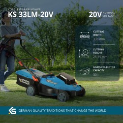 Промо комплект за косене Könner & Söhnen KS 33LM-BCT20V-SET
