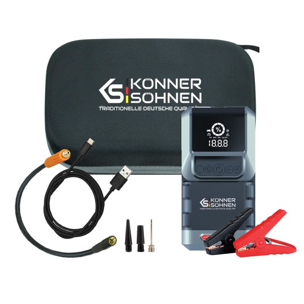 Зарядно за акумулатор с компресор Könner & Söhnen KS JSP-1300 Зарядно за акумулатор с компресор Könner & Söhnen KS JSP-1300