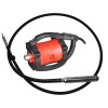 Електрически иглен вибратор за бетон Bisonte VIB-DE, 2.3 kW, 18000 об.мин