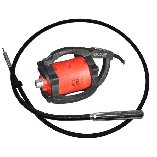 Електрически иглен вибратор за бетон Bisonte VIB-DE, 2.3 kW, 18000 об.мин