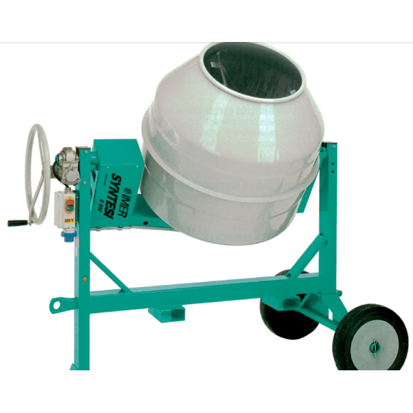 Бетонобъркачка IMER Syntesi 350 – 350 л.обем, мощност 1400W